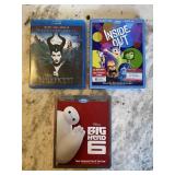 Blu-Ray & DVD Lot -  Inside Out - (ALL DISCS