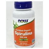 New Spirulina, 500 mg, 100 Tabs by Now Foods