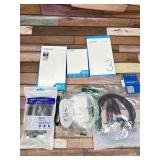 Lot of assorted electronics cables, HDMI, type C,