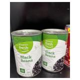 New (Lot of 7) canned foods, sweet gherkins