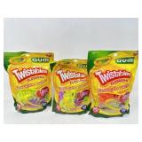 New (3) GUM Crayola Twistables Kids Flossers with