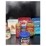 (Lot of 9) Random food lot, spaghettios, Honey
