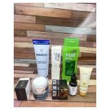 Lot of used beauty / hygiene products- body wash,