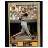 Vintage Barry Bonds Rookie 1987 Topps RC #320