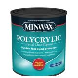 New 1 qt Minwax 62222 Clear Polycrylic