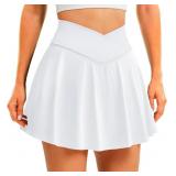 New Womens Tennis Skirt with Pockets Shorts