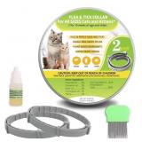 New 2 Packs Flea and Tick Collar for Cats,