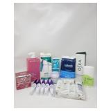 Lot Of HBA Goodies...Wipes, night cream, travel