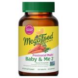 NEW MegaFood Baby & Me 2 Postnatal Vitamins for