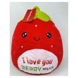 New Plush Strawberry (I Love you Berry much) 13in