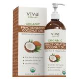 New (lot of 2) Viva Naturals Organic Fractionated