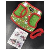 New Cat harness and leash set for Christmas size