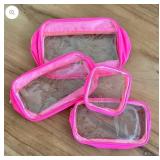 Pink Travel Bags 6 pack  new like