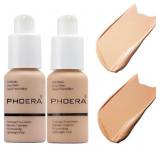 New 2 Pack PHOERA Foundation 102# Nude and 104#
