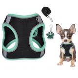 New Dog Harness and Leash Set No Pull Step in Dog