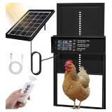 Solar Chicken Coop Door, Automatic Chicken Door
