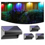 Bridika Fence Solar Lights Outdoor Waterproof