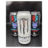 NEW (lot of 3) energy drinks. GORILLA MIND BLACK