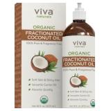 2 Ct Viva Naturals Organic Fractionated Coconut