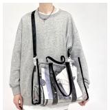 New PVC Transparent Female Hand Bag Waterproof