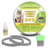 New 2 Packs Flea and Tick Collar for Cats,
