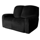 Easy-Going Velvet 6-Pieces Recliner Loveseat