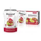 New 4 Boxes  Of Honest Kids, Organic Super Fruit