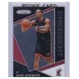 BAM ADEBAYO ROOKIE 2017 Panini Prizm RC Miami