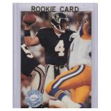 BRETT FAVRE ROOKIE 1991 Pro Set Platinum RC GREEN