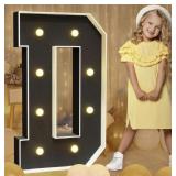 imprsv Marquee Letters Black 3FT: Black Party
