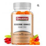 New Berberine Supplement Gummies 1200mg, Sugar