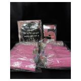 New pink party (lot of 4)
