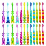 New 24 Pieces Toddler Toothbrush Bulk Kids