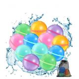 New (lot of 2) 12Pcs Reusable Water Balloons,