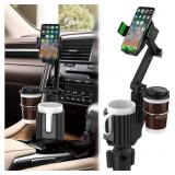 Adjustable Cup Holder Phone Mount for Car,