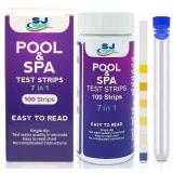 New Pool & Spa Hot Tub Test Strips - 7 in 1 Pool