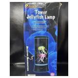 Tower jellyfish lamp decoration ,( open damaged