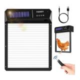 Chicken Automatic Coop Door, Solar Powered/USB