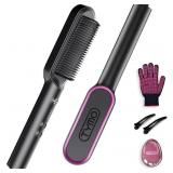 TYMO Hair Straightener Brush + YMO Hair Styling