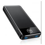 New Portable Charger, 33800mAh Power Bank, 22.5W
