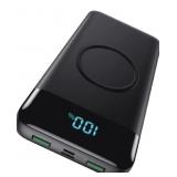 Wireless Portable Charger 30,800mAh 15W