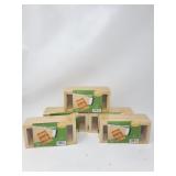 New Lot Of 5 YBM HOME Bamboo Drawer Organizer