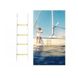 New 4 Steps Boat Rope Ladder, Portable Outdoor