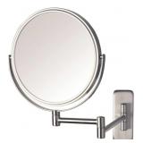 JERDON Two-Sided Wall Mounted Nickel Finish