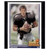 Vintage Brett Favre Rookie 1991 Upper Deck RC