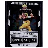 Rare Insert Tom Brady Michiganï¿½ Uniform Rookie