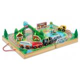 New Melissa & Doug 17-Piece Wooden Take-Along