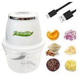 Electric Food Chopper Processor, 350ml / 11.8oz