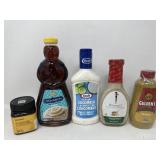 New Raw Manila Honey, Cinnabon Syrup (lid broken)