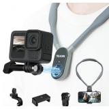 New TELESIN Plus Magnetic Neck Mount for Go Pro